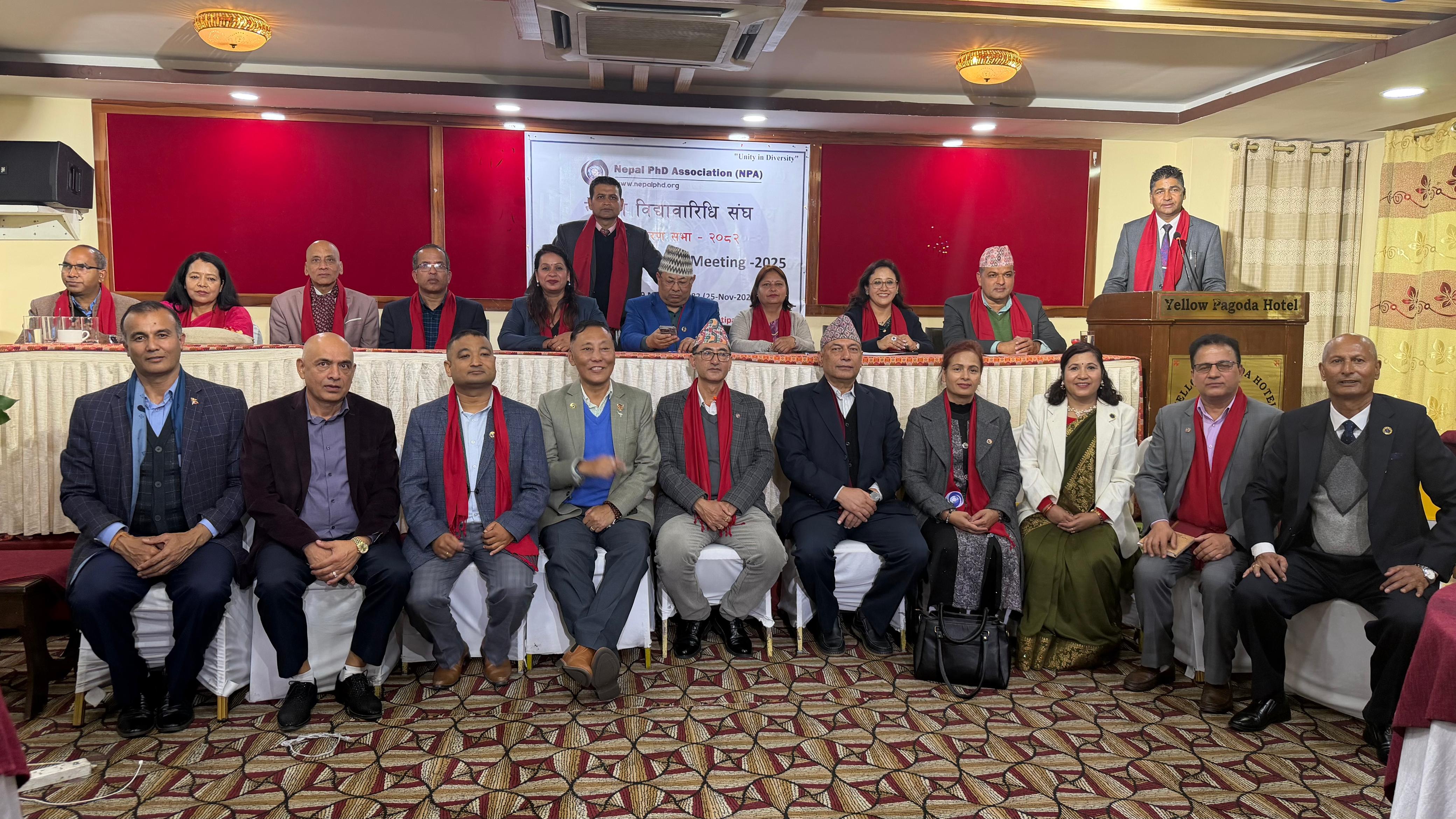 नेपाल पीएचडी एसोसिएसनको अध्यक्षमा डा. सुन्दरी पोखरेल निर्वाचित